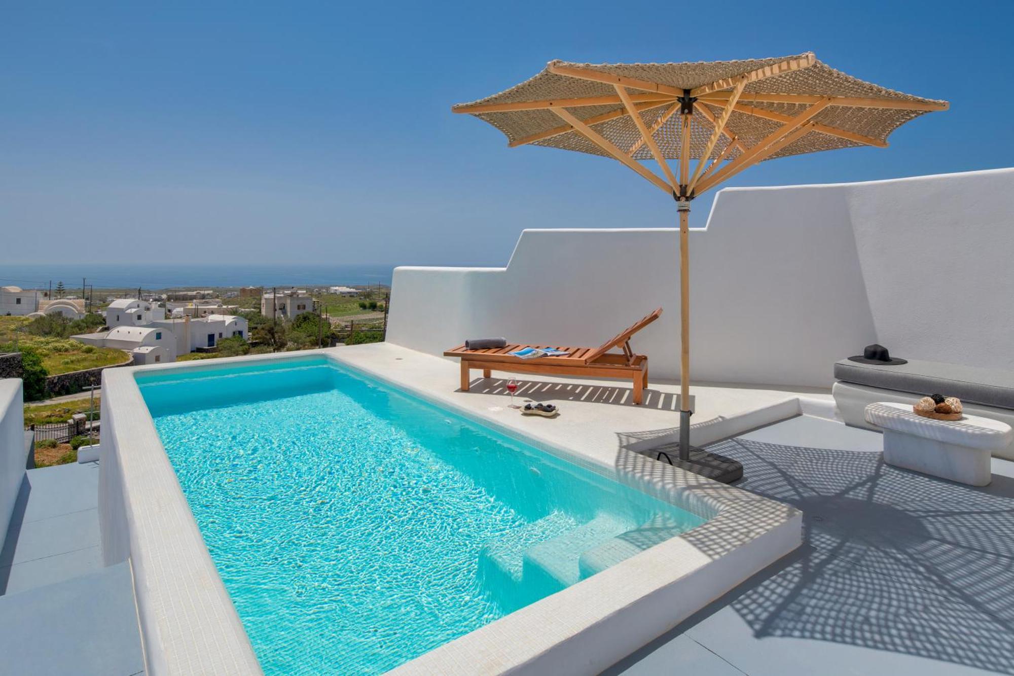 Milestone Villas Megalochori  Exterior foto